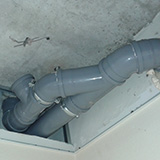 Замена труб канализации в офисе над подвесным потолком, г. Самара